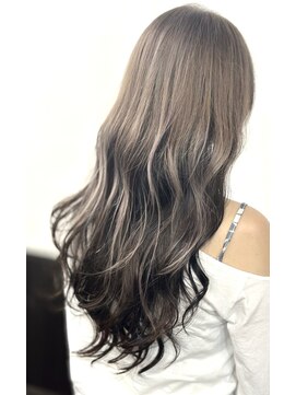 髪化粧 トラスト(trust) ロングスタイル☆アンブレラカラー