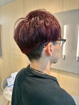 シダ(sida SAIIN) 【西村】20代30代メンズカラー ボルドー赤