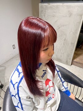 ブリーチピンクカラー