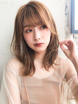 キリ 表参道(kyli) セミディデジタルパーマ前髪黒髪小顔こなれヘア#297f1212