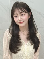 キティー サカエ(kiti SAKAE)&nbsp;グレージュ/レイヤーカット/ハッシュカット/オリーブベージュ/栄