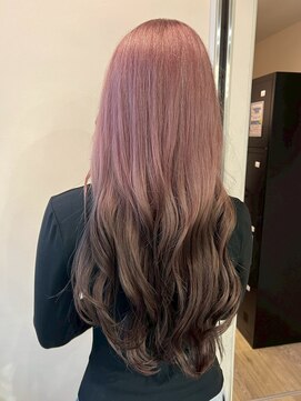 ブリックバイブレイス 千葉 千葉中央(brick by brace) 千葉駅/着物ヘア/大人ガーリー/ダークアッシュ/似合わせカット