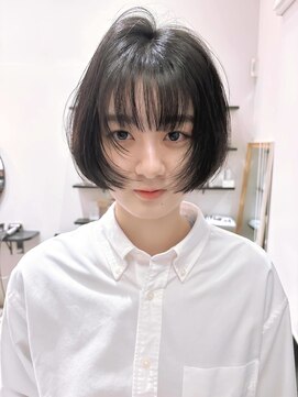 エスデザイン(es design) mini bob 【顔まわりレイヤー】