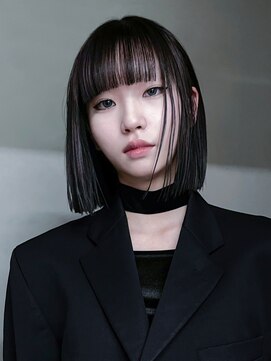 アルバム 銀座(ALBUM GINZA) ボルドーボブ_F0581