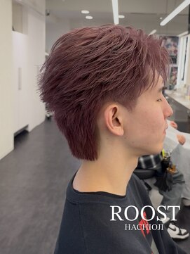 ルースト 八王子店(ROOST) MEN'SHAIR/フェザーショート/ブリーチ/ブリーチオンカラー