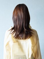 アース 焼津店(HAIR&MAKE EARTH) オレンジブラウン×髪質改善カラー