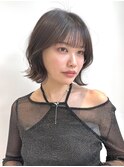 レイヤーボブ/ミルクティーベージュ/髪質改善/顔周り/原宿0810