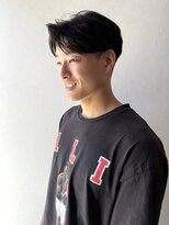ラフ バイ マグ 南松本(R.A.F. by Mag)&nbsp;センターパートニュアンスパーマワンカールパーマカルマパーマ