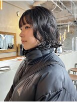 ステップボーンカットオオサカ(STEP BONE CUT OSAKA Via TICK-TOCK)&nbsp;【ステップボーンカット】ボブ/ニュアンスパーマ