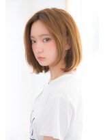 ベイルーム(BAYROOM by HONEY omotesando) 【BAYROOM横浜】前髪長めのホワイトシンプルボブ