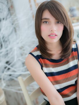 モッズヘア 越谷(mod's hair) ダークカラーで上品ミディアムa