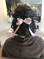 ヴィセ(atelier visse)&nbsp;ハーフアップ