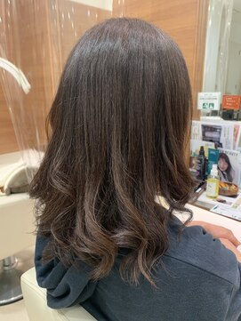 イマージュ アヴェダ 八王子店(Image AVEDA) オレンジブラウンカラー