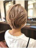 ハイライトカラー/フレンチカジュアル/ボーイッシュ女子
