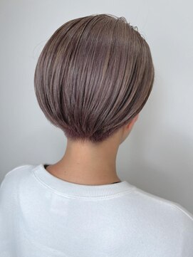 フラッグ ヘアー 天神西通り店(Flag HAIR) ハイトーンショート10代20代30代