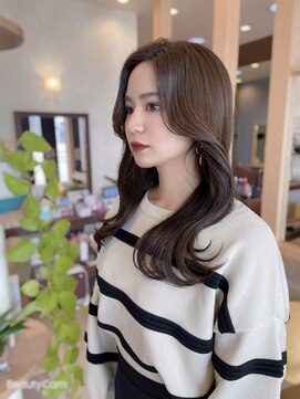ヘアメイク ミチ 富田店(HAIRMAKE MICHI) 【MICHI 富田店 古作蓮】ヨシンモリ 艶髪ロング