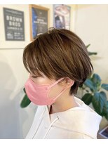 ジェルム ヘアーワークス(germe hair works)&nbsp;大人可愛いマッシュショート
