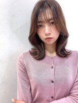 ヴィンスジオ 岐阜駅南(vince gio)&nbsp;2wayバング×韓国風くびれミディ＊