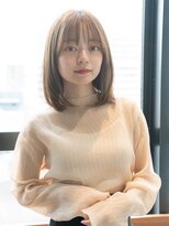 エースハバナ 渋谷(1 HAVANA)&nbsp;小顔ヘア/くびれボブ/大人可愛い/20代30代/シースルーバング