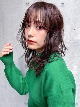 オーブ ヘアー ミミ 広島庚午店(AUBE HAIR mimi) 20代・30代_大人ミディアムレイヤー