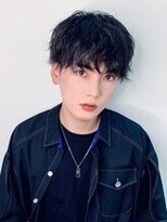 ツイストスパイラルスマートマッシュ黒髪韓国20代30代40代表参道