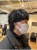 ウルフ×ニュアンス垢抜けパーマ