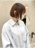 縮毛矯正×コンパクトボブ