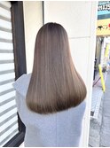 透明感×ツヤ髪カラー