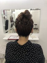 ヘアセットサロン クリアリティ(clarity) おだんごアレンジ