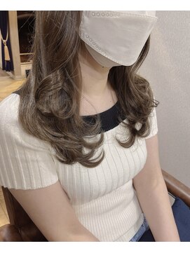 美容室 ルアル 市原市八幡宿店(Luar) ブリーチなしダブルカラー！ハニーベージュ☆