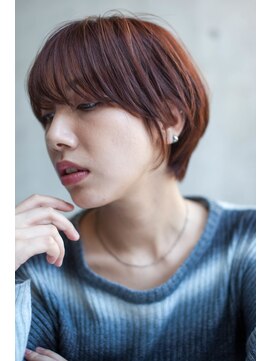 アッシュ 池袋店(Ash) 20代30代40代『大人可愛い丸みショート』　　＃池袋駅