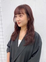 ジルスタジオ(JILL STUDIO)&nbsp;JILL STUDIO ブリーチ無し透明感カラー/ワインレッド/暖色系