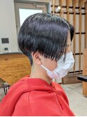 【gosgo近藤】刈り上げ/ショート/センターパート/ジェンダーレス