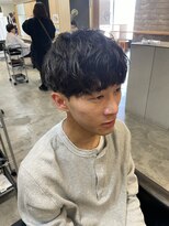 ニアウ 伊勢崎連取店(Niau)&nbsp;メンズマッシュツイストスパイラルパーマ