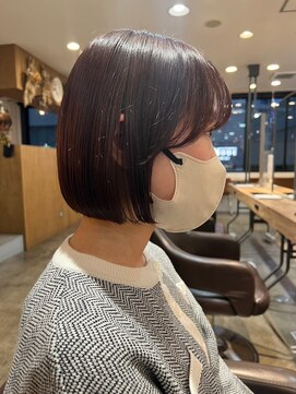 シム 千葉(sim) ニュアンスパーマ/ウェットヘア/レイヤーカット[千葉駅]