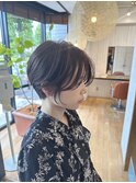 大人ショートボブ