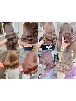 髪の内側から補修し艶のある質感と滑らかな指通りの良さを実感☆[栄駅/栄/インナーカラー/ダブルカラー]