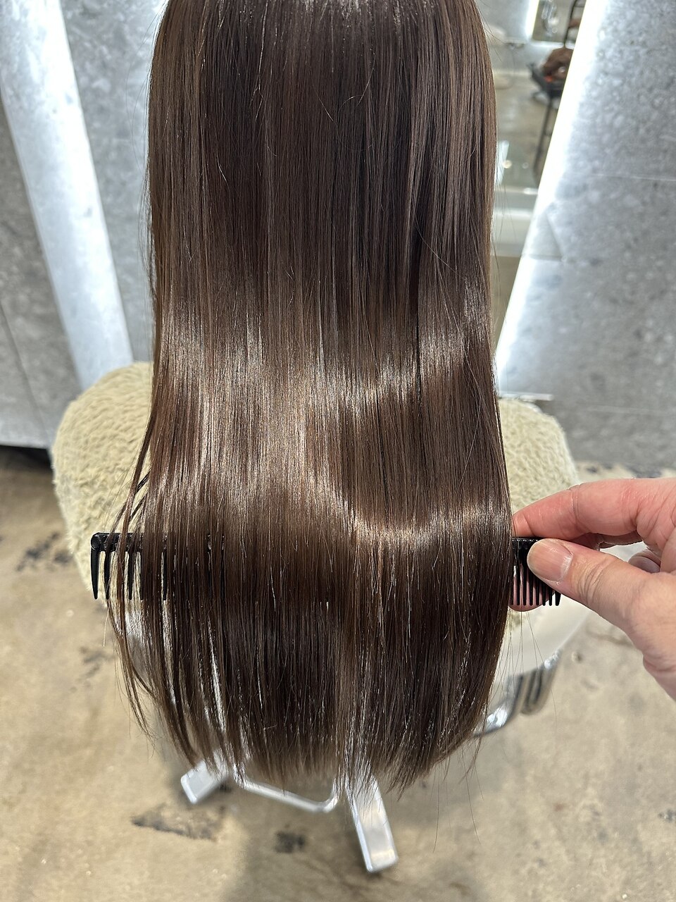 【髪質改善レベル★★】柔らかカラー+こだわり髪質改善TR16,000→10,000