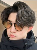 奈良men'sフェザーパーマ フェザーショート