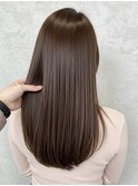 30代40代50代酸性ストレート縮毛矯正髪質改善オリーブアッシュ