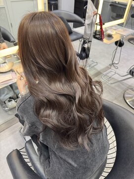 ロンドガーネット 池袋(Lond garnet) 髪質改善縮毛矯正レイヤーカット顔周り前髪韓国ミニウルフ/池袋