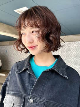 ナループロアオハナ(Nalu pu loa ohana) ボブパーマミニボブパーマフレンチボブパーマ