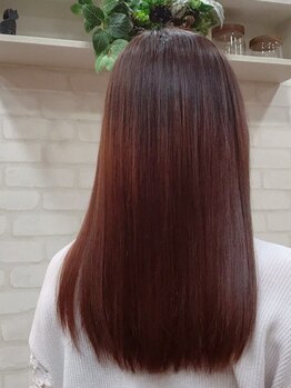 エスヘアー(S hair)の写真/ダメージヘアでお悩みの方必見！S hairオリジナル処方のトリートメントでさらさらの美髪に★