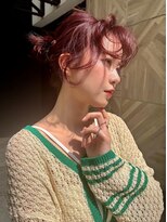 イースエモーション(ease et motion) 【天神.大名.今泉】チェリーレッドにゆるふわヘアアレンジ
