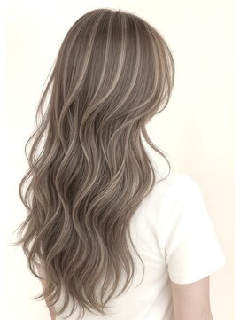 ヘアサロン エフ 渋谷(F) #コントラストハイライト#ブリーチ#ベージュ