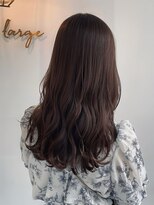 ラルジュ(large)&nbsp;【Large都筑】ブラウンベージュ.セミロング.20代30代40代