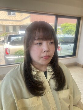 フェリア サウスガーデン(felia southgarden) アイロンワンカールで可愛いレイヤースタイル#静岡市