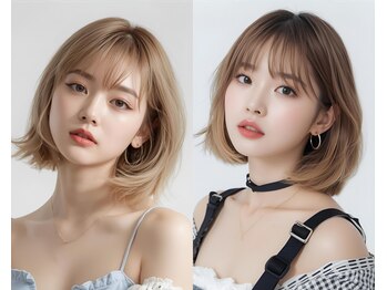 プライズ 錦糸町北口店(prize)の写真/本日空き有◎小顔ショートが可愛い!韓国へアと透明感カラーが人気◎ヘアメイクも提案♪[錦糸町/錦糸町駅]