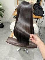 リンク(LINK)&nbsp;チョコレートブラウン美髪カラー/髪質改善/艶髪/縮毛矯正/東村山