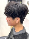 MEN’S HAIR/波巻ツイストスパイラル/フェザーパーマ/錦糸町